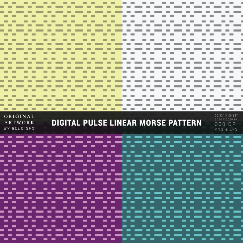 Digital Pulse Linear Morse Pattern