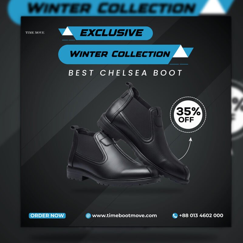 Men’s Fashion “Best Chelsea Boot” Social Media Ad