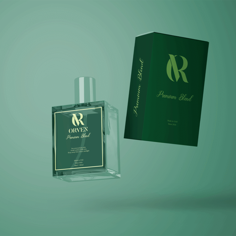 Premium Perfume Label design