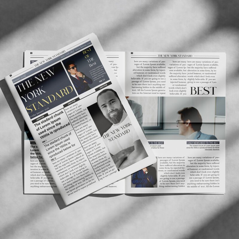 The New York Newspaper & Newsletter Template