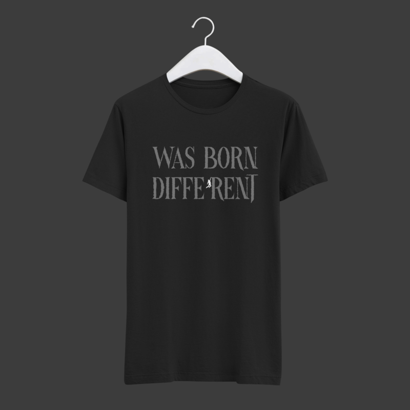 “Was Born Different” Urban Streetwear T-shirt Design
