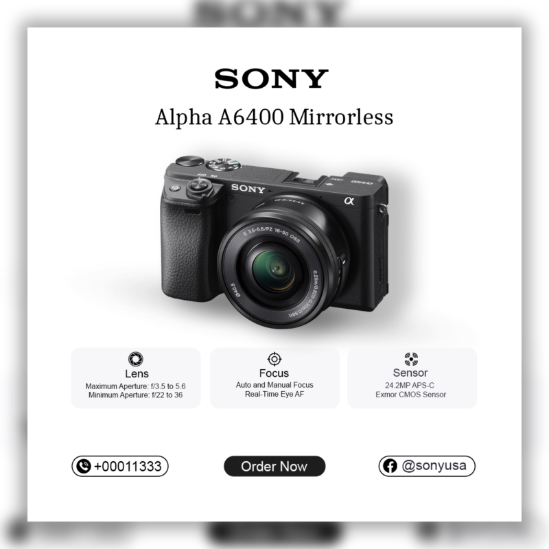 Minimalist Clean-Cut Tech Product Advertisement Template