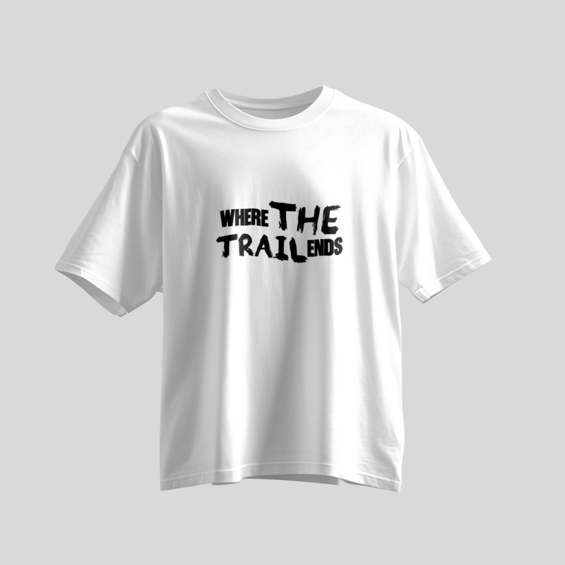 BOLD GFX Apparel Series – High-Fidelity White Tee with Organic Grunge Lettering
