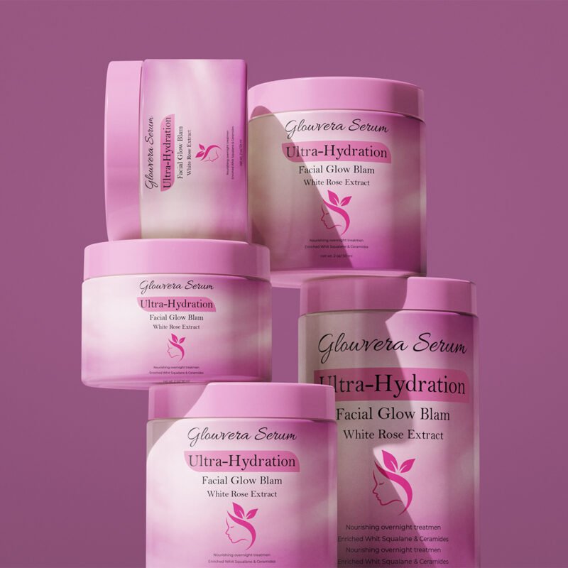 BOLD GFX Beauty Series – Botanical Facial Glow Balm Packaging Display