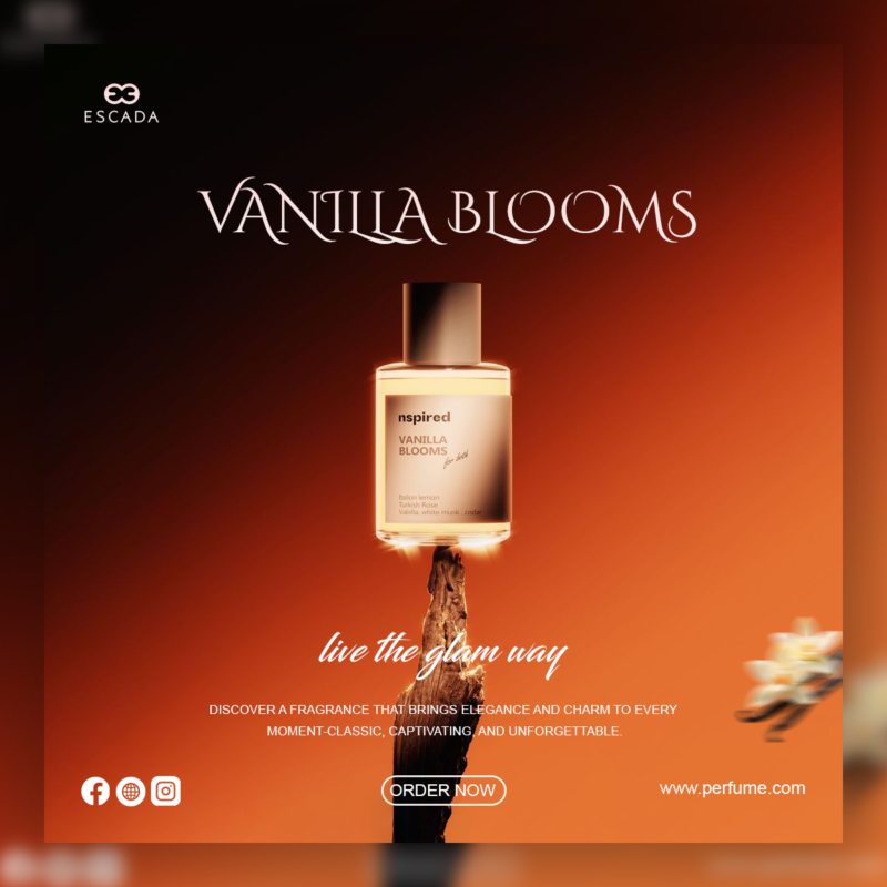 BOLD GFX Beauty Series – Professional Unisex Perfume Mockup with Backlit Composition