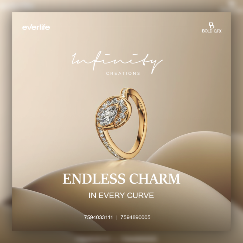 BOLD GFX Jewelry Series – High-Fidelity Diamond Ring Marketing Template