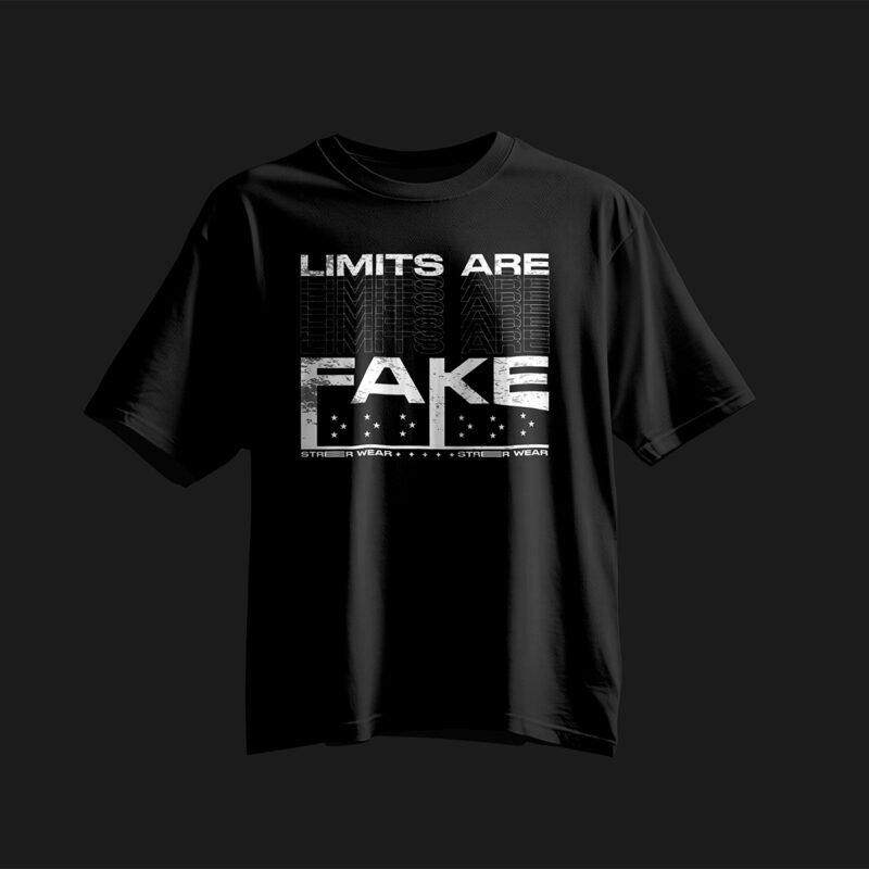 BOLD GFX No Limits Series – Oversized Boxy Streetwear Mockup