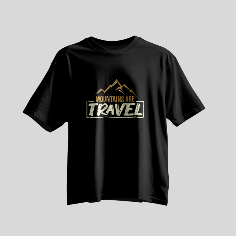 BOLD GFX Wanderlust Series – Professional Mountain Adventure Apparel Mockup