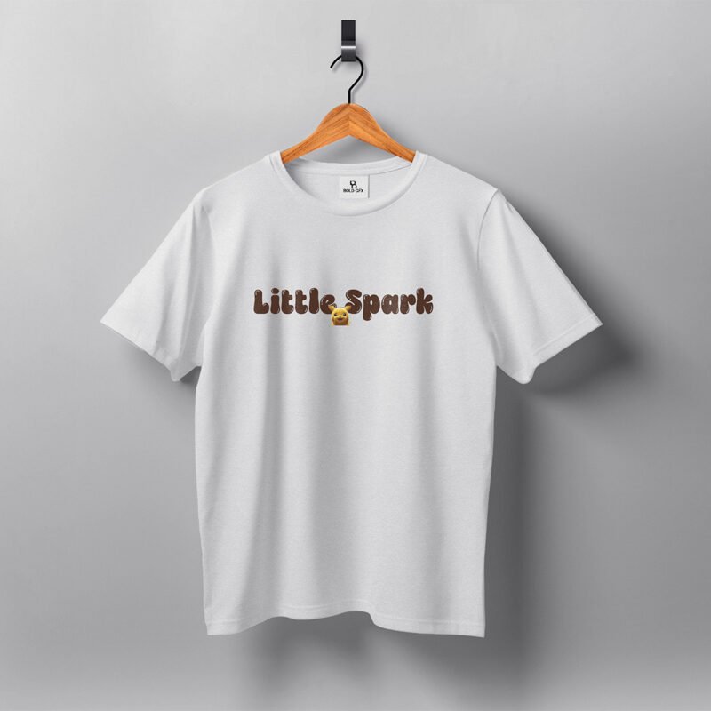 BOLD GFX Youth Series – Little Spark Iconic Electric Mascot Pop-Art Tee