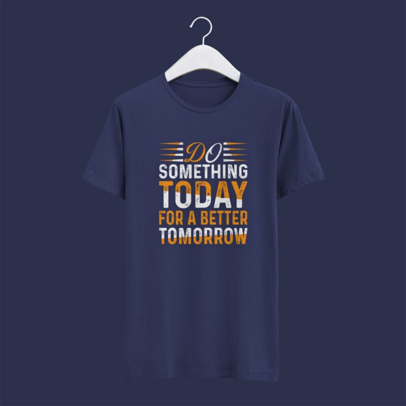 Better Tomorrow Inspirational Graphic Tee – Distressed Typography