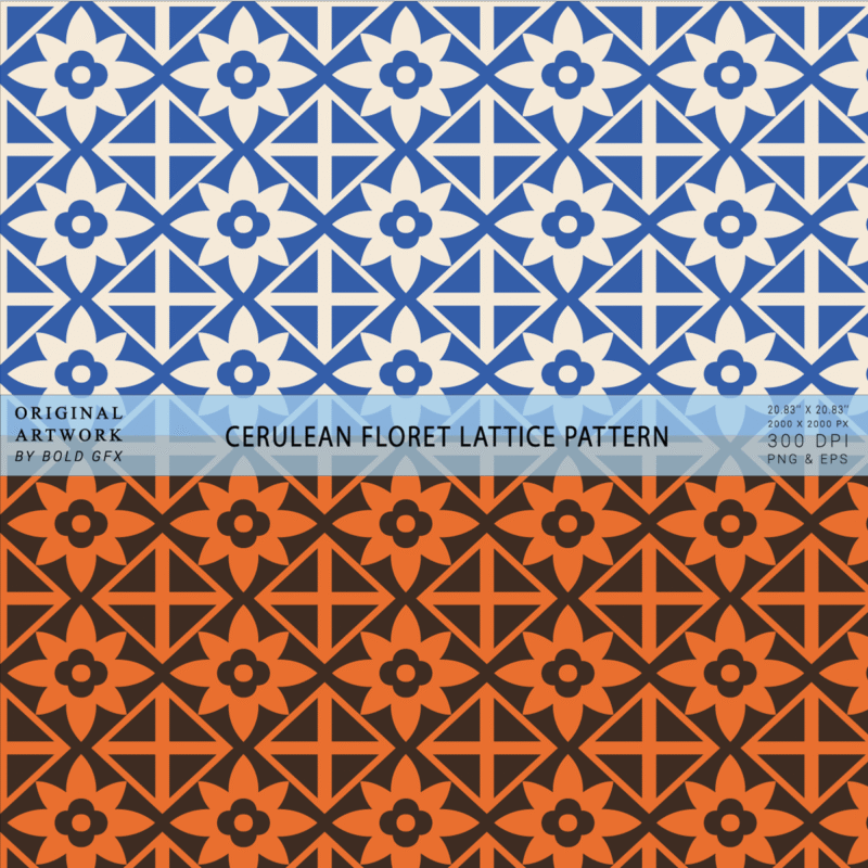 Cerulean Floret Lattice