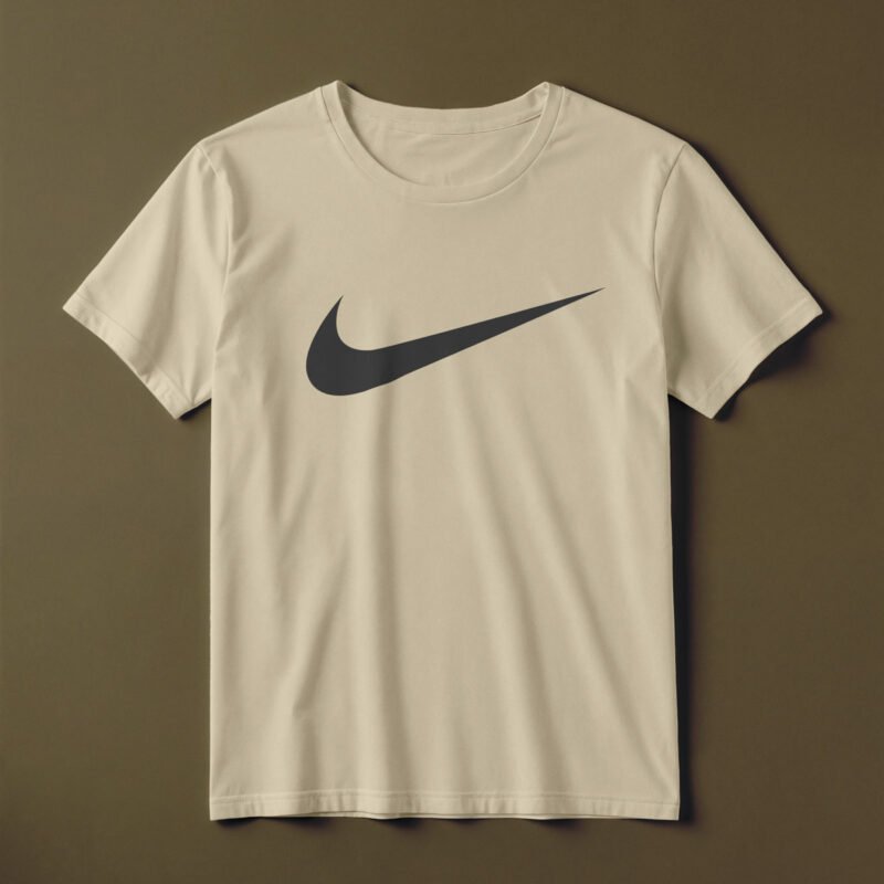 Minimalist Athletic Graphic Tee – BOLD GFX Earth Series Flat Lay Asset