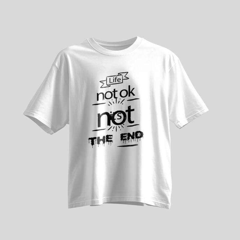 Professional BOLD GFX Hope Mockup – White Oversized Streetwear Edition