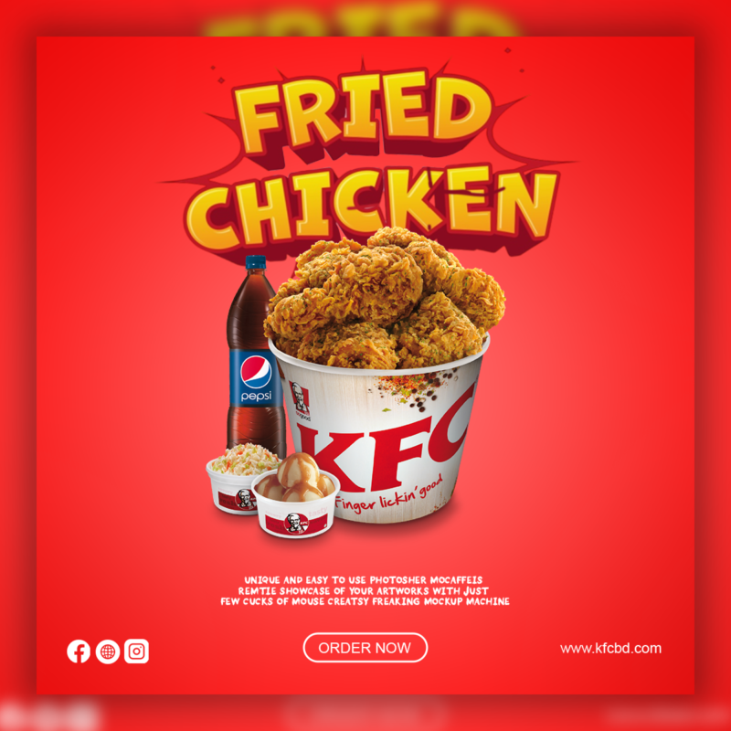 Professional QSR Branding & Fast Food Marketing Campaign Template