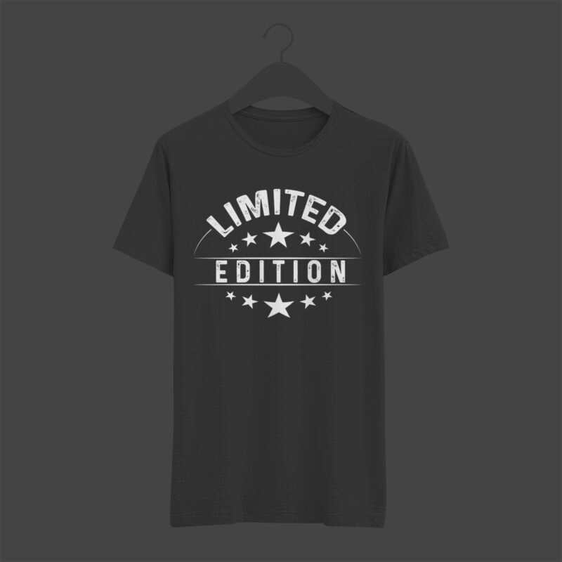 Professional Vintage-Style Limited Edition Apparel Mockup