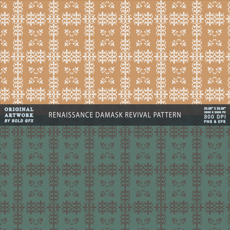 Renaissance Damask Revival