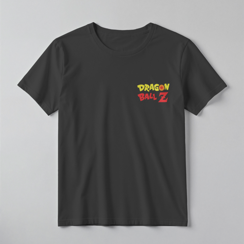 Shonen Legend Chest Print Shirt – Professional Anime-Core Apparel Asset
