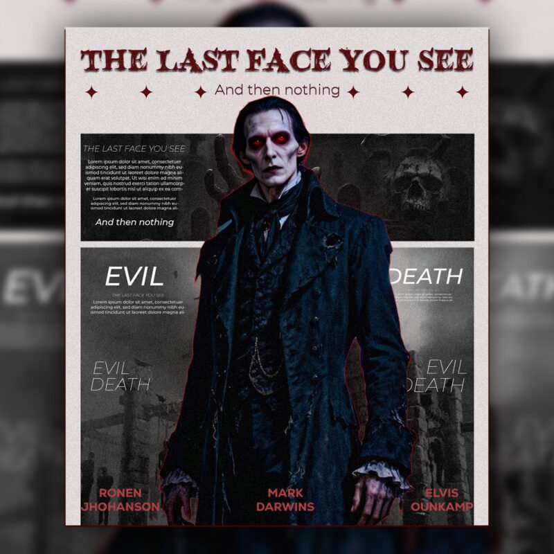 The Final Stand – Gritty Post-Apocalyptic Movie Poster Mockup